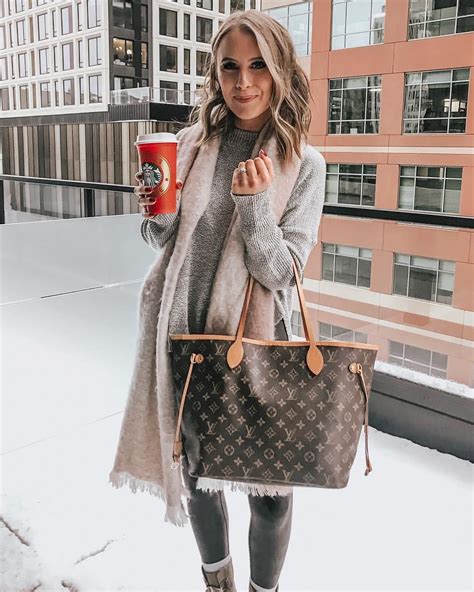 lv neverfull outfit